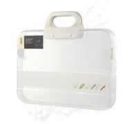 For A4 Documents - Transparent Waterproof File Folders | Large Capacity Portable Storage | Medical Record Organizer Work School Business