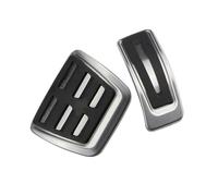 For A4 For A5 For A6 For A7 2013-2016 RHD Stainless Steel Car Foot Rest Footrest Dead Pedal Cover Replacement Brake Foot Pedals(AT)
