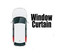 For A4 For Avant B7 2004 2005 2006 2007 2008 For Wagon Magnetic Car Window Sunshade Curtain Mesh Front Windshield Frame Curtain Automotive Sun Shade(2*SIDE TRIANGLE)