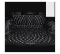 For A4 For Avant B8 5-Seat 2010-2014 Car Boot Cover Pad Interior Protector Full Coverage Trunk Mat Full Coverage Boot Protector(Black andBeige)