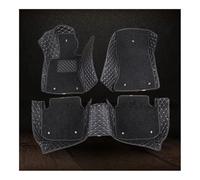 For A4 For B8 For Sedan 2009-2016 Two Layers Customized Style 3D Car Floor Mats Interior Accessories All Weather Floor Liners(Coffee)