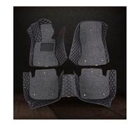 For A4 For B8 For Sedan 2009-2016 Two Layers Customized Style 3D Car Floor Mats Interior Accessories All Weather Floor Liners(Black grey)
