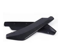 For A4 For B8 Universal Car Front Rear Bumper Strip Lip Diffuser Splitter Spoiler Scratch Side Skirt Car Spoiler Accessories(Fiber Look)