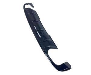 For A4 For SLine S4 8W B9 2016-2019 Saloon Car Rear Bumper Valance Gloss Black Honeycomb Shape Rear Bumper Diffuser Tuning Rear Bumper Rear Diffuser Bumper