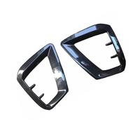 For A4 S Line S4 B9.5 Sedan 2020 2021 Carbon Fiber Car Front Bumper Fog Lamp Covers Trims Front Fog Light Canards Frame IPEVMLZ