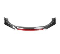 For A4 S4 A6 S6 Wagon For Awant B6 B7 B8 Universal Front Lip Bumper Spoiler Splitter Diffuser Bodykit Accessories(Carbon Red)