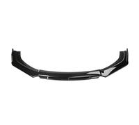 For A4 S4 A6 S6 Wagon For Awant B6 B7 B8 Universal Front Lip Bumper Universal Spoiler Splitter Diffuser Bodykit Accessories Front Bumper Lip Spoiler(Black)