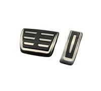 For A4 S4 B8 8K For A5 S5 8T For Q5 Car Fuel Brake Footrest Pedals | Car Pedal Right Side Driving RHD AT MT Stainless Steel(AT 2pcs)