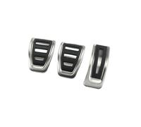 For A4 S4 B8 8K For A5 S5 8T For Q5 Car Fuel Brake Footrest Pedals | Car Pedal Right Side Driving RHD AT MT Stainless Steel(MT 3pcs)