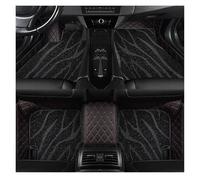 For A4 Saloon B9 2017-2024 Double Layer 5D Custom Car Floor Mats Auto Carpets Foot Liners Car Accessories Car Carpet(B-black red-black)