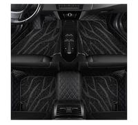 For A4 Saloon B9 2017-2024 Double Layer 5D Custom Car Floor Mats Auto Carpets Foot Liners Car Accessories Car Carpet(B-black)