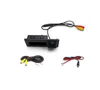 For A4 Vehicle Dynamic Trajectory Rear View Camera HD Trunk Handle Auto Parts Car Backup Camera(Track Fisheye)