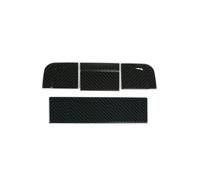 For A5 For A4 For B8 2010-2016 Rear Air Outlet Vent Frame Carbon Texture Cigarette Light Panel Cover Trim Interior Car Accessories Car Trim Interior(Cigarette lighter)