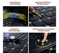 For A5 For Sportback 2017 2018 2019 2020 2021 2022 Car Floor Mats Auto Foot Pads Automobile Carpet Interior Accessorie Car Floor Mats(3pc floor mat-7,LHD)
