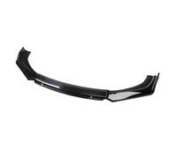 For A5 S5 For A4 For A6 For A7 Sedan Car Front Bumper Lip Chin Spoiler Splitter Diffuser Body Kit Accessories Exterior Tuning Front Bumper Spoiler Lip(Glass Black)