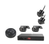 For A6 2010-2025 AI 360 Panoramic 3D View Camera Car System Surround Around View 1080P DVR Car Rear Camera(Universal 360)