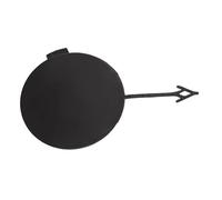 For A6 2012 2013 2014 2015 Front Bumper Tow Hook Cover Cap Towing Eye Right Passenger(Unpainted)