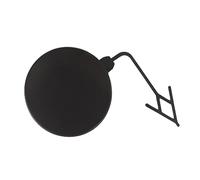 For A6 2012-2015 4G5807441 4G5807441GRU Right Passenger Side Rear Bumper Tow Hook Cap Towing Eye Cover Tow Hook Cap For Car(Unpainted)