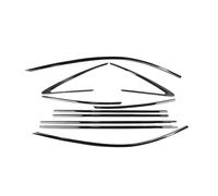 for A6 2019 2020 2021 2022 Car Window Sill Weatherstrip Molding Trim Cover Window Decorative Strip WEFOLEN