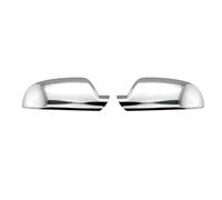 For A6 A4 A8 Q3 A5 B8 8K Silver Matt Chrome Car Side Mirror Cap Housing Cover YIJIAVSX