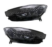 For A6 A6l C7 2012-2015 Led Headlight Head Lamp Drl Light House Car Front Lens Caps