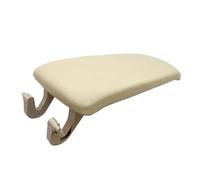 For A6 C5 1998-2005 1 Pcs Car Accessories Center Console Arm Rest Leather Armrest Latch Cover(Beige)