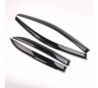 For A6 C5 4B 1997 1998 1999 2000 2001 2002 2003 2004 Car Window Visors Awnings Wind Sun Rain Visor Deflectors car window sunshade(Black)