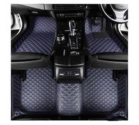 For A6 C7 2012 2013 2015 2017 RHD Car Full Set Floor Mats Waterproof Custom PU Leather Foot Carpet Interior Accessories Liners Cargo Mats(4)