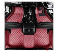 For A6 C7 2012 2013 2015 2017 RHD Car Full Set Floor Mats Waterproof Custom PU Leather Foot Carpet Interior Accessories Liners Cargo Mats(6)