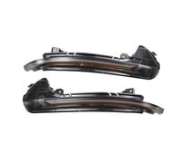For A6 C7 C7.5 RS6 S6 4G 2012-2018 Smoked Lens LED Side Mirror Lamp Amber Side Rearview Dynamic Turn Signal Lights Wing Mirror Indicator Light