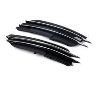For A6 C7 Sedan/Avant 2011-2015 Pre-facelift Front Bumper Grilles Cover Fog Light Cover Lamp Mask CRRYUQWWM(1 Pair)