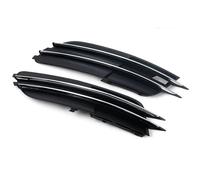 For A6 C7 Sedan/Avant 2011-2015 Pre-facelift Front Bumper Grilles Fog Light Cover Lamp Mask Car Front Grille(1 Pair)