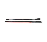 For A6 C8 2021-2026 - 2.18m Sectional Side Skirt Extension Lips Racing Spoiler Car Modified Body Kit Accessories Side Skirts