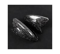 For A6 C8 S6 RS6 ABT A7 S7 RS7 4K8 A8 D5 2018-2021 LHD 2pcs Forged Carbon Fiber OX Horns Type Rearview Mirror Shell HETEVSCCK(Forged No lane)