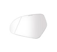 For A6 For C7 4G Convex Wing Left Side Door Rearview Mirror Glass Heated Left Hand 11-18