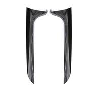 For A6 For C7 For Avant 2012-2018 Left+Right Canards Splitter Trim Sticker Spoiler 1Pair Plastic Rear Window Side Spoiler