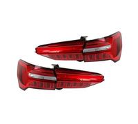 For A6 For C8 2019 2020 2021 2022 2023 1 Set LED Car Rear Bumper Inner Outer Tail Light Assembly Brake Reverse Lamp Taillights Car Rear Bumper Fog Light
