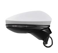 For A6 For Quattro S6 2019-2022 Auto Fold Rearview Mirror Assembly Heated Glass Turn Signal Lights Car Side Mirror Assy Full Complete Door Wing Mirror Unit(WHITE,R Wire)