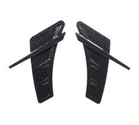 For A6 S6 C6 C5 A3 S3 8V 8P A4 S4 B8 B6 B7 B9 Q5 A5 S5 Q3 Q7 Q2 Side Air Fender Vents Cover Front Bumper Spoiler Lip Flares Eyebrow Protector(Carbon)