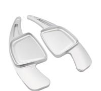 For A6 S6 C8 A7 S7 C8 A8 S8 D5 A3 8Y For Allroad For Quattro Avant For Sline Steering Wheel Shift Gear Paddle Extender Stickers Car Paddle Shifter Blue(Silver)