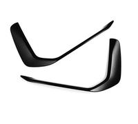 For A6 SLINE S-LINE S6 C8 Avant 2019 2020 2021 2022 Car Front Bumper Side Fog Light Splitter Spoiler Trim Car Styling MNGNCBXWK(Glossy Black)