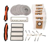 For Accessories Kit For Xiaomi Robot Vacuum X20 X20 Plus Main Side Brush Hepa Filter Mop Cloth