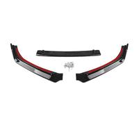 For Accord 10th 2018-2021 4 Door Front Bumper Spoiler Lip Gloss Black Lower Splitter Guard Blade Body Kit Body Splitter Kit