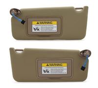 For Accord 2008 2009 2010 2011 2012 Beige Sunvisor Left Right Side Driver Passenger Side Car Sun Visor Shade Car Inner Sun Visor