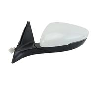 For Accord 2024-2025 US Version Grey Dark Gray Rearview 8 Wire Side Door Mirror Assembly Complete Wing Mirrors for Cars(Left Pearl White)