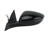 For Accord 2024-2025 US Version Grey Dark Gray Rearview 8 Wire Side Door Mirror Assembly Complete Wing Mirrors for Cars(1pc left Black)