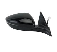 For Accord 2024-2025 US Version Grey Dark Gray Rearview 8 Wire Side Door Mirror Assembly Complete Wing Mirrors for Cars(1pc right Black)