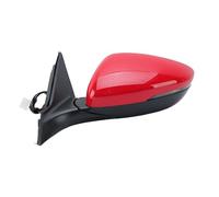 For Accord 2024-2025 US Version Grey Dark Gray Rearview 8 Wire Side Door Mirror Assembly Complete Wing Mirrors for Cars(1pc left Red)