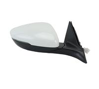 For Accord 2024-2025 US Version Grey Dark Gray Rearview 8 Wire Side Door Mirror Assembly Complete Wing Mirrors for Cars(Right Pearl White)