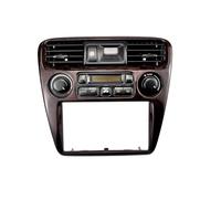 For Accord For 6TH 1998-2003 Original Car Radio Fascia Frame Air Conditioning Controller Air Conditioning Outlet(Wood)